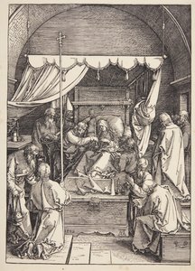 The Death of the Virgin by Albrecht Dürer