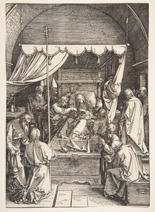 The Death of the Virgin, from The Life of the Virgin by Albrecht Dürer