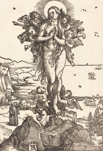 The Elevation of Saint Mary Magdalene by Albrecht Dürer