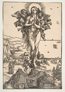 The Elevation of Saint Mary Magdalene by Albrecht Dürer