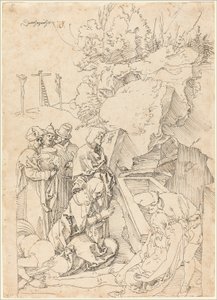The Entombment by Albrecht Dürer