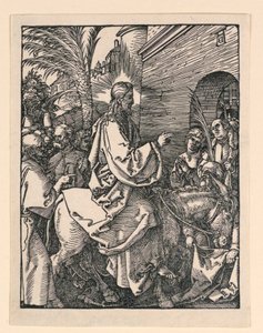 The Entrance of Christ into Jerusalem, from The Little Passion Series by Albrecht Dürer