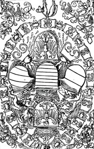 The Five Imperial Coats of Arms, 1515 by Albrecht Dürer