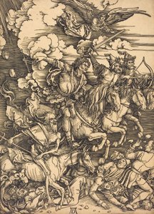 The Four Horsemen, probably c. 1496-1498