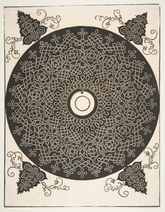 The Fourth Knot. Interlaced Roundel with a Round Medallion in its Center