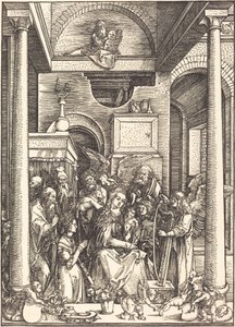 The Glorification of the Virgin by Albrecht Dürer