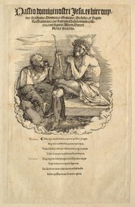 The Great Passion: The Man of Sorrows Mocked by a Soldier by Albrecht Dürer