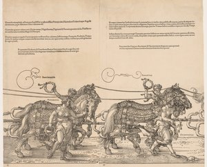 The Great Triumphal Car of Emperor Maximilian, 1523