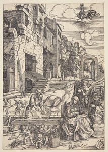 The Holy Family in Egypt by Albrecht Dürer