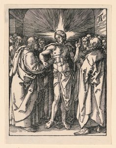 The Incredulity of Saint Thomas, from The Little Passion Series by Albrecht Dürer