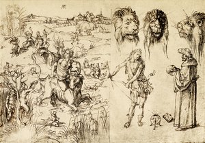 The Kidnapping of Europa by Albrecht Dürer