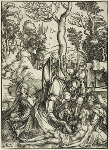 The Lamentation, from The Large Passion by Albrecht Dürer