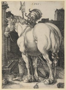 The Large Horse by Albrecht Dürer
