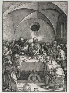 The Large Passion: The Last Supper by Albrecht Dürer