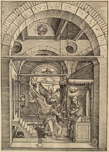 The Life of the Virgin: The Annunciation by Albrecht Dürer