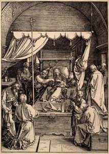 The Life of the Virgin: The Death of the Virgin by Albrecht Dürer