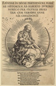 The Life of the Virgin: The Madonna on the Crescent by Albrecht Dürer