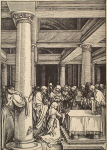 The Life of the Virgin: The Presentation in the Temple by Albrecht Dürer