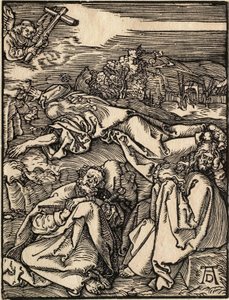 The Little Passion: Christ on the Mount of Olives by Albrecht Dürer