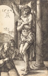 The Man of Sorrows Standing by the Column