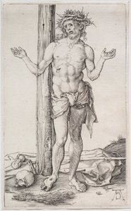 The Man of Sorrows Standing, with Hands Raised, c. 1500 by Albrecht Dürer