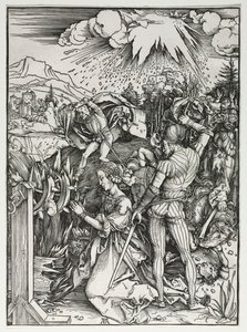 The Martyrdom of Saint Catherine of Alexandria by Albrecht Dürer
