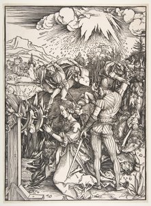 The Martyrdom of Saint Catherine of Alexandria by Albrecht Dürer