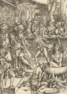 The Martyrdom of Saint John by Albrecht Dürer