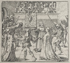 The Masquerade by Albrecht Dürer