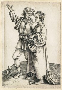 The Peasant and His Wife by Albrecht Dürer