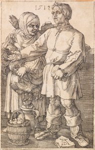 The Peasant and His Wife at Market by Albrecht Dürer
