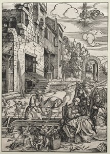 The Repose in Egypt by Albrecht Dürer