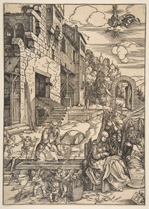 The Sojourn of the Holy Family in Egypt by Albrecht Dürer