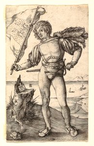 The Standard Bearer by Albrecht Dürer
