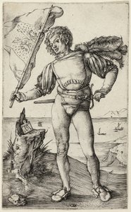 The Standard Bearer by Albrecht Dürer