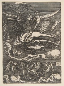 The Sudarium Held by One Angel by Albrecht Dürer