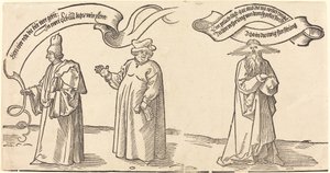 The Teacher, the Clergyman, and Providence by Albrecht Dürer