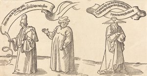 The Teacher, the Clergyman, and Providence by Albrecht Dürer