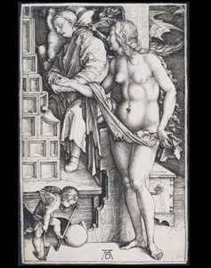 The Temptation of the Idler (The Dream of the Doctor) by Albrecht Dürer