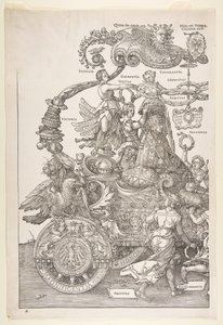 The Triumphal Chariot of Maximilian I The Great Tri..., probably finished ca. 1518, published 1522