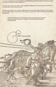 The Triumphal Chariot of Maximilian I The Great Triumphal Car (plate 3 of 8) by Albrecht Dürer
