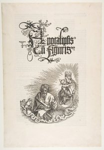 The Virgin Appearing to Saint John, from The Apocalypse by Albrecht Dürer