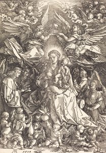 The Virgin Surrounded by Many Angels, 1518