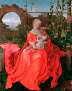 The Virgin and Child, The Madonna with the Iris by Albrecht Dürer