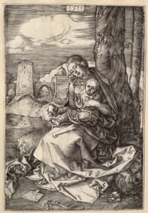 The Virgin and Child with the Pear by Albrecht Dürer