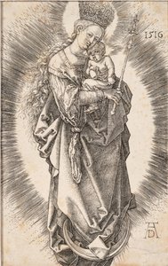 The Virgin with a Crown of Stars and a Sceptre, 1516 by Albrecht Dürer