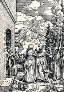 The Visitation by Albrecht Dürer