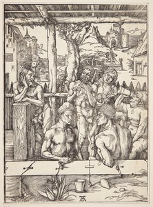 The Bath House by Albrecht Dürer