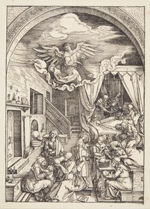 The Birth of the Virgin by Albrecht Dürer