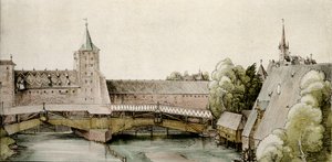 The Dry Dock on Hallertor in Nuremberg by Albrecht Dürer